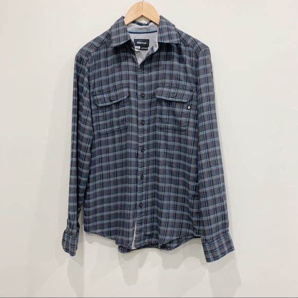 Marmot Other - Marmot Men’s Plaid long sleeve shirt button down